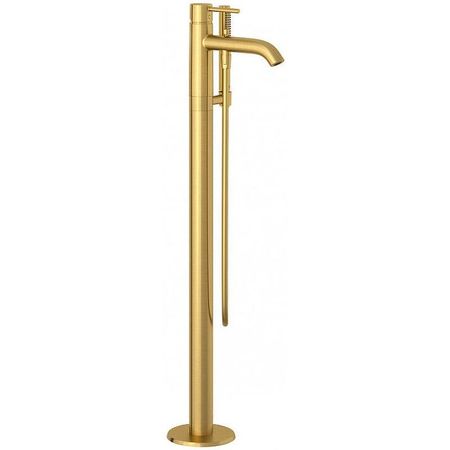 Смеситель для ванны Kludi Bozz 38590N076 Золото брашированное