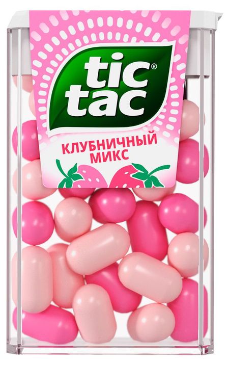 Драже Tic Tac со вкусом клубники, 16 г