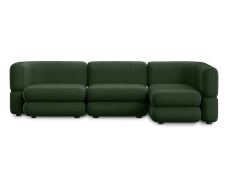 Модульный диван divanru Brera-7 Velour Forest 178970₽