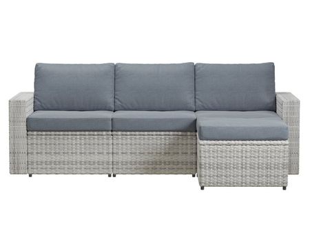 Модульный диван divanru Брайт-G 3 Textile Grey 82950₽