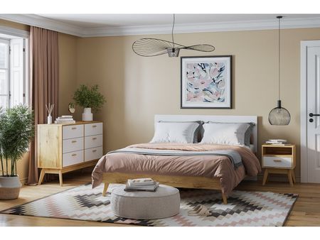 Спальня модульная divanru Нордик-4 Wood White 60970₽