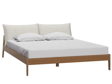 Кровать divanru Эвелен-Walnut 180 Soft Milk 51990₽