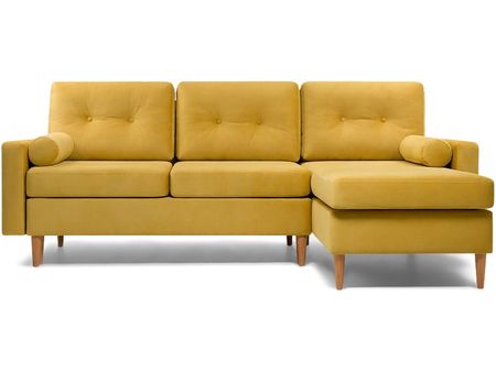 Диван угловой divanru Динс Velvet Yellow 64990₽