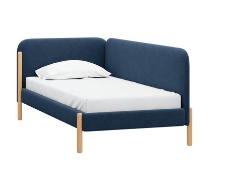 Кровать divanru Кейси 90 Велюр Синий 29990₽