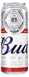 Пиво Bud светлое фильтрованное 5%, 450 мл