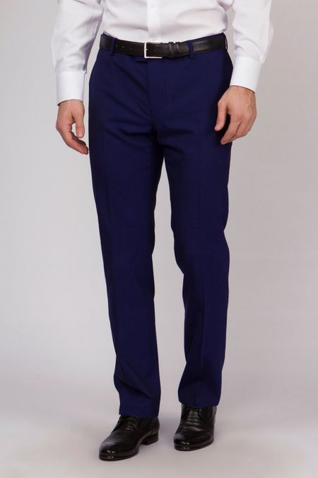 Костюмные брюки зауженные из шерсти 2970₽