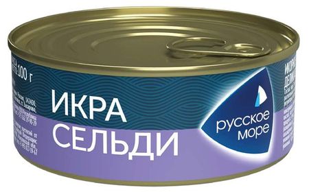 Икра сельди Русское море, 100 г