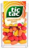 Драже Tic Tac Фруктовый микс со вкусом вишни апельсина и маракуйи, 16 г