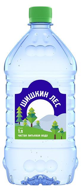 Вода питьевая Шишкин Лес без газа, 1 л