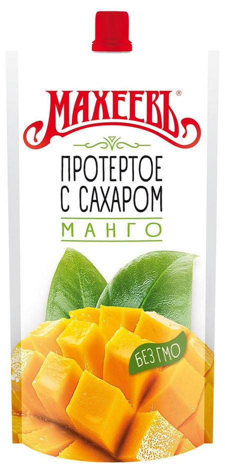 Манго МАХЕЕВЪ протертое с сахаром, 300 г