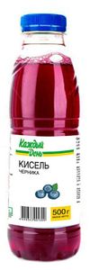 Кисель Каждый день Черника охлажденный, 500 г