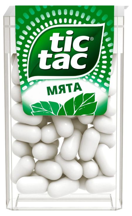 Драже Tic Tac со вкусом мяты, 16 г