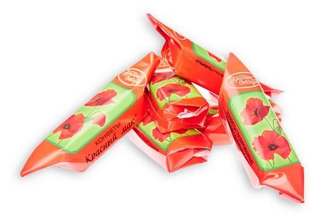 Конфеты Красный октябрь Красный мак, вес