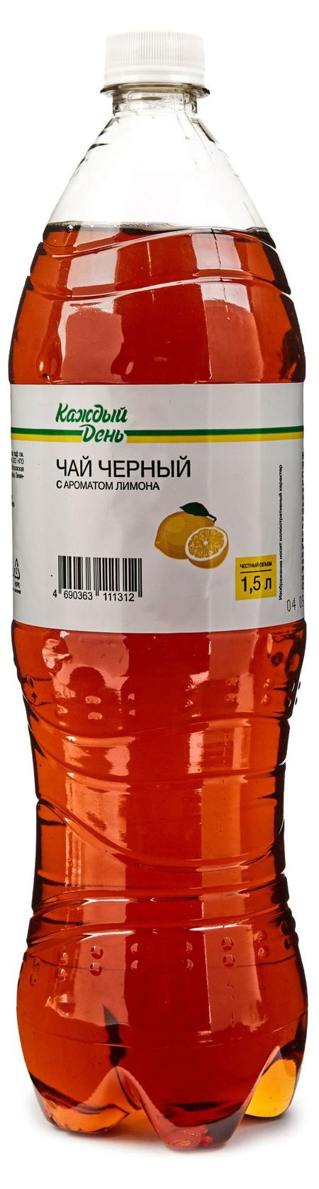Чай холодный Каждый День с лимоном, 1,5 л