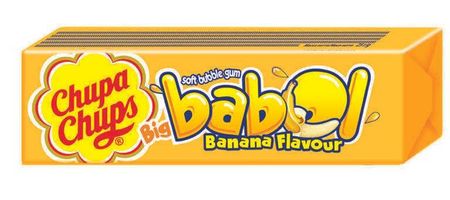 Резинка жевательная Chupa Chups Big Babol Банан, 21 г