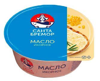 Масло икорное Санта Бремор бутербродное, 100 г