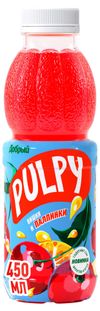 Напиток сокосодержащий Pulpy Вишня, 450 мл