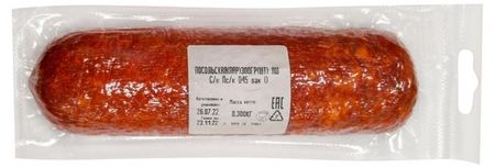 Колбаса сырокопченая Каждый день Посольская, 300 г