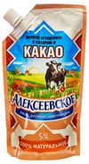 Молоко сгущенное Алексеевское с сахаром и какао 5,0% БЗМЖ, 270 г