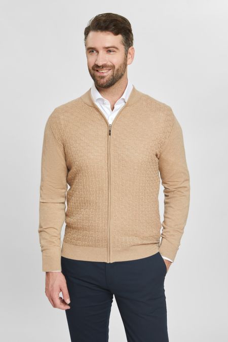 Кардиган из шерсти и хлопка 4495₽