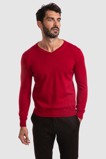 Пуловер из хлопка 2000₽