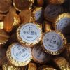 500 г выдержанного чая с золотой монетой Хунань Аньхуа Черный чай Золотой цветок в гранулах черного чая Bulk