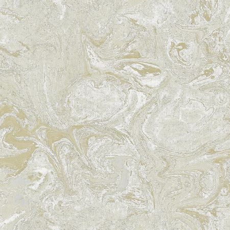 Обои Wiganford by Solo Crystal stone AK20103 Винил на флизелине 1061005 БелыйБежевыйЗолото Мрамор 4160₽