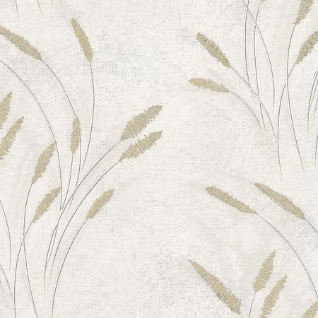 Обои Accento Reeds 285032 Винил на флизелине (1,06*10,05) Бежевый/Золото, Листья