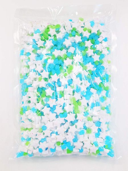 1 кг Yumemiru Green Star [Star White Ramune/Konpeito Mix]
