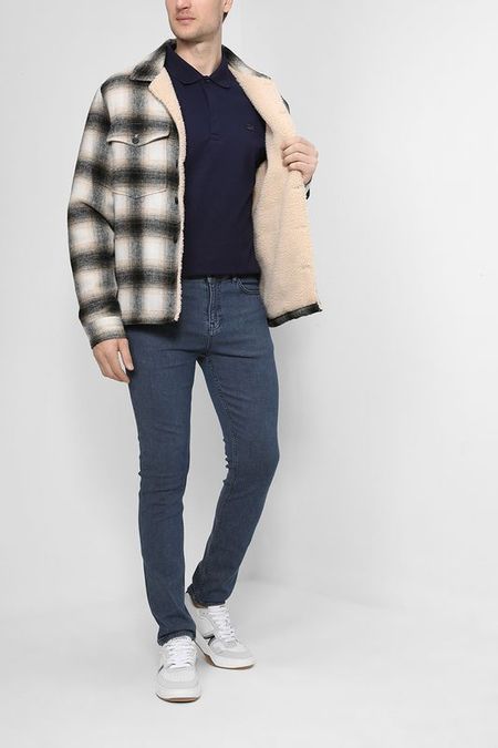 Классические джинсы скини Lacoste 15386₽