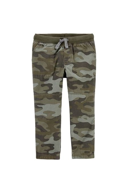 Хлопковые брюки с принтом милитари Carters 1087₽