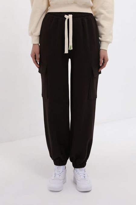 Брюки хлопковые на кулиске с карманами COLORPLAY 4192₽