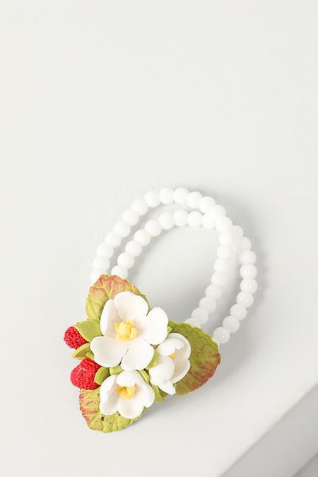 Браслет из бусин с цветочным декором Malina by Андерсен 550₽