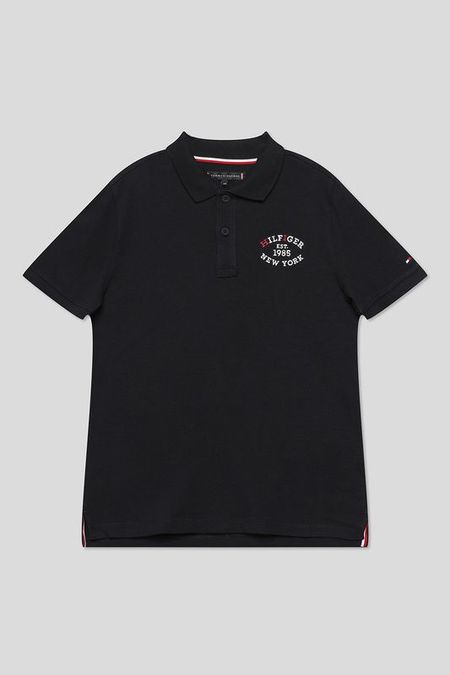 Поло хлопковое с логотипом Tommy Hilfiger 6010₽
