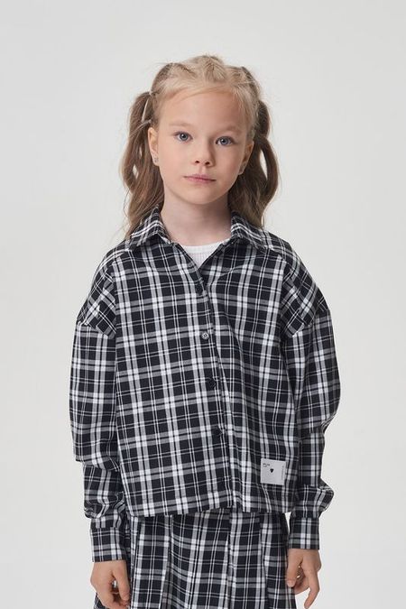 Рубашка хлопковая в клетку Choupette 2092₽