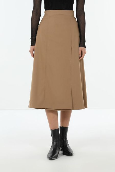 Юбка с имитацией запаха расклешенная BELUCCI 6290₽