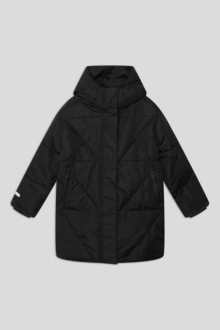 Пальто утепленное с капюшоном Инда Oldos 6607₽