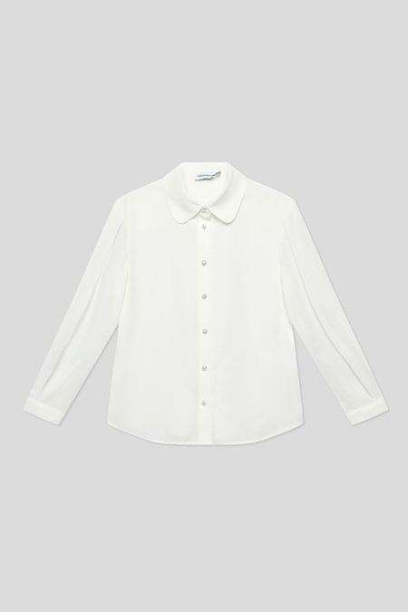 Блуза с прозрачными рукавами Silver Spoon 4190₽