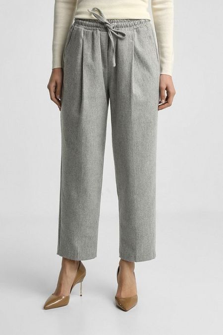 Брюки шерстяные на кулиске SABRINA SCALA 14990₽