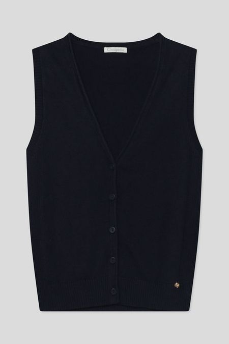 Жилет вязаный на пуговицах Choupette 2407₽