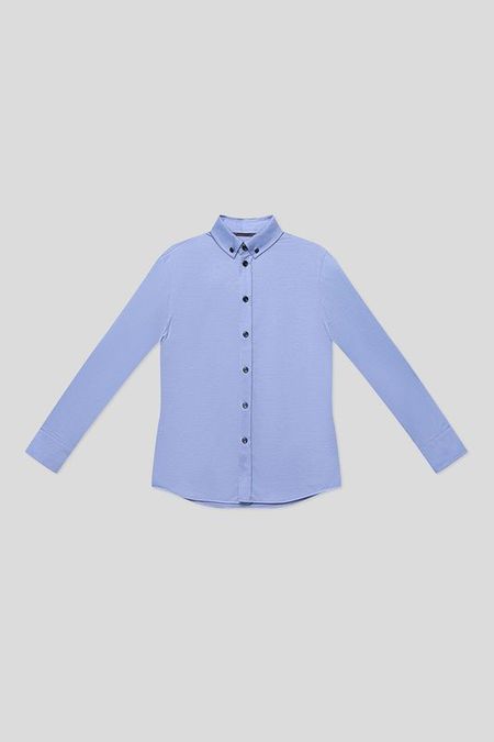 Рубашка хлопковая с воротником на пуговицах Junior Republic 3457₽