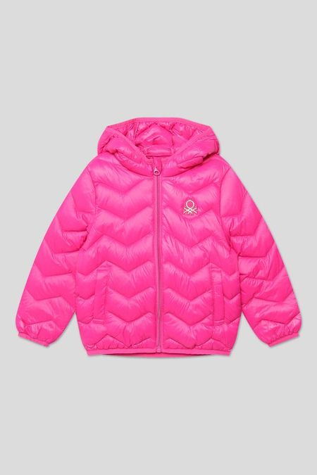 Куртка утепленная с капюшоном Benetton 3350₽