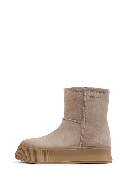 Полусапоги кожаные на высокой подошве Tamaris 11317₽