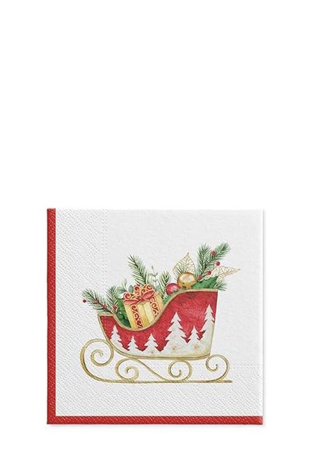 Салфетки бумажные с принтом Paw