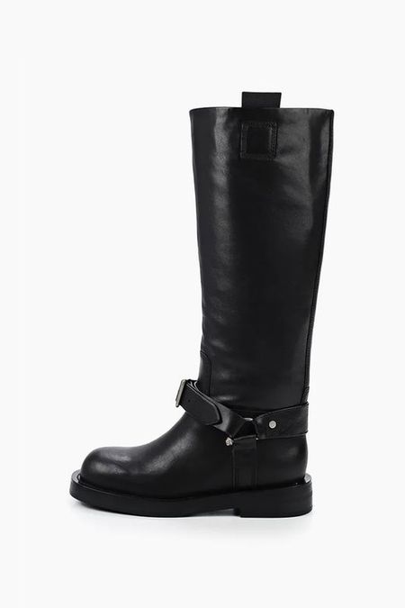 Сапоги кожаные с ремешком Abricot 21890₽