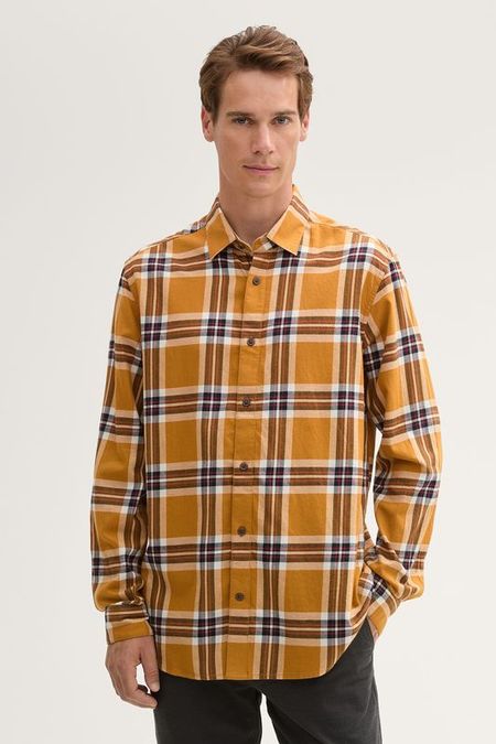 Рубашка хлопковая в клетку TOM TAILOR 2999₽