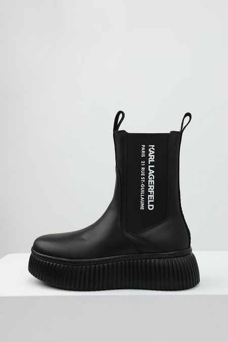 Полусапоги челси кожаные Karl Lagerfeld 21217₽