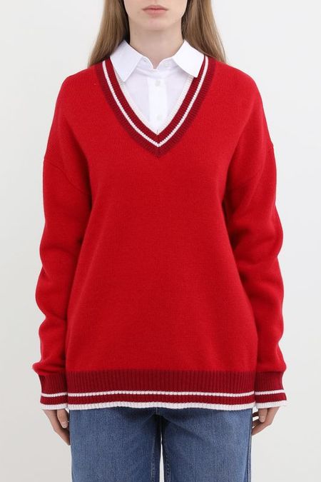 Пуловер с контрастными деталями BELUCCI 5032₽