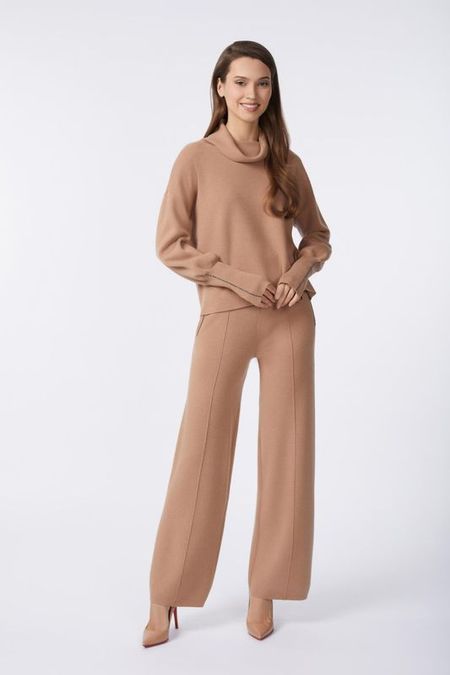 Брюки из смеси шерсти и кашемира MARC ANDRE 14242₽