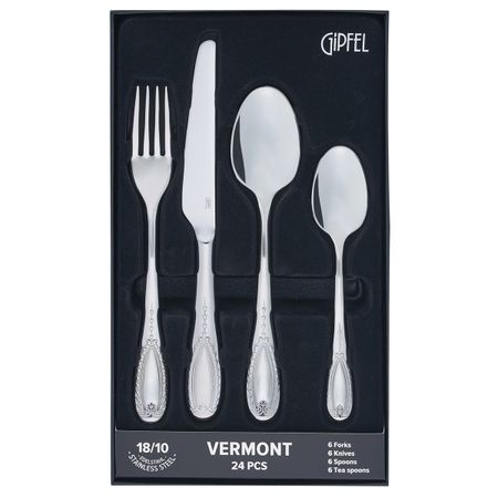 Набор столовых приборов Gipfel Vermont 52537 24 предмета 14392₽